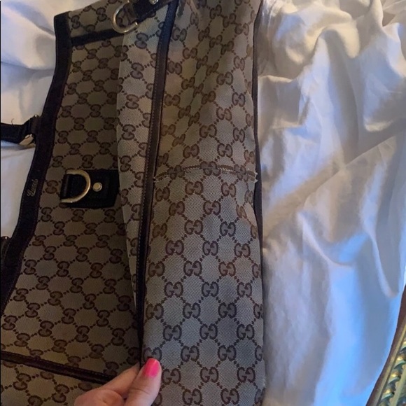 Gucci canvas tote - Picture 4 of 10